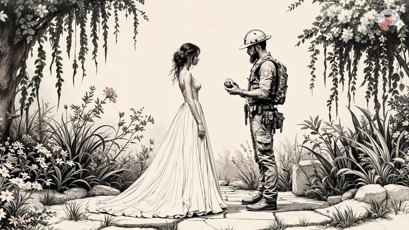 Image d’illustration de : Un mariage heureux.